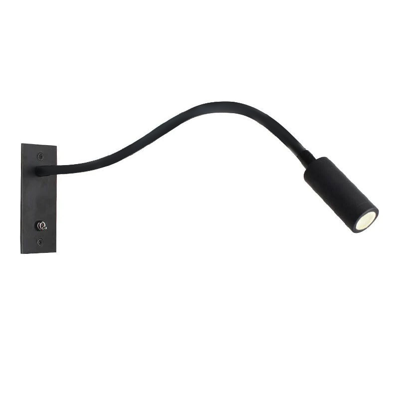 Wall Lamp Aluminum 13.8 in Adjustable LED Indoor Reading Light Black Brushed Bronze Sand Nickel | Thomler