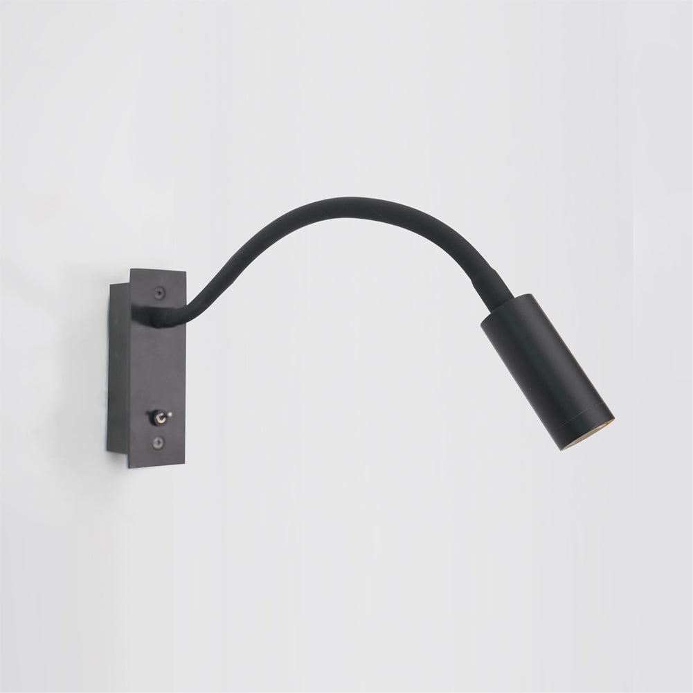 Wall Lamp Aluminum 13.8 in Adjustable LED Indoor Reading Light Black Brushed Bronze Sand Nickel | Thomler