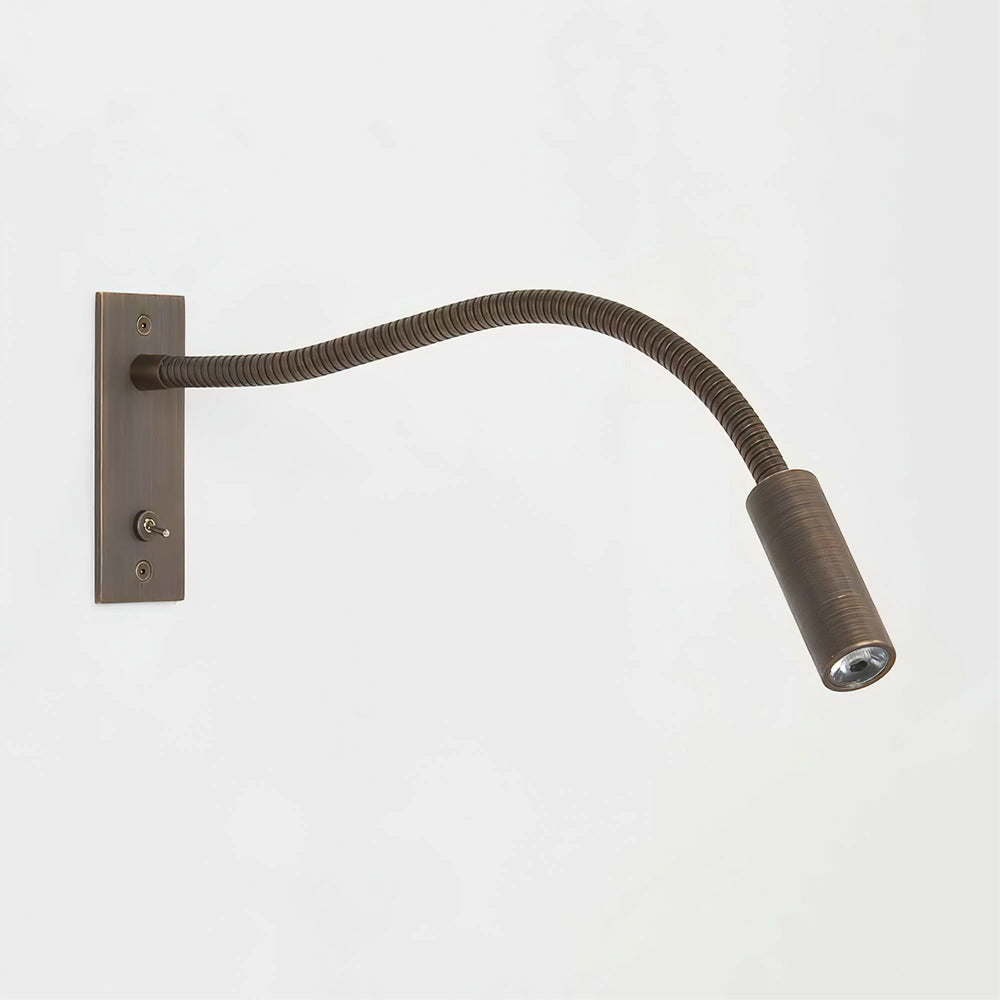 Wall Lamp Aluminum 13.8 in Adjustable LED Indoor Reading Light Black Brushed Bronze Sand Nickel | Thomler