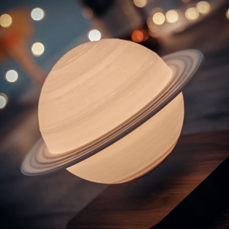 Levitating Table Lamp ABS 6 in Magnetic Desktop Light Warm White Cool White | Thomler