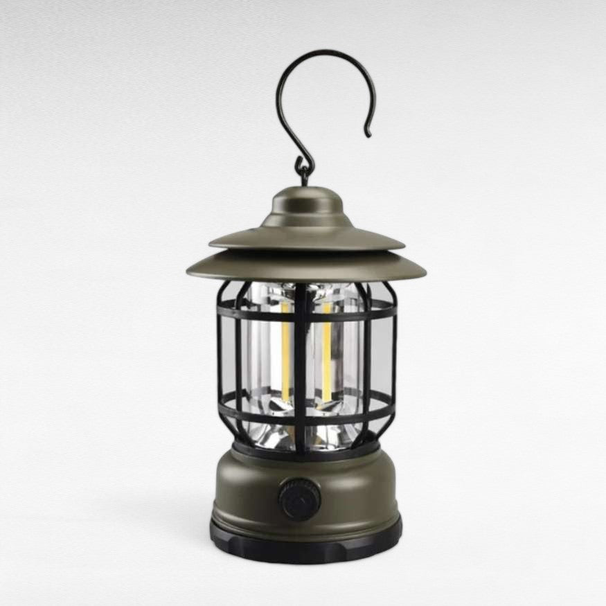 Rechargeable LED Camping Lantern Dimmable USB Portable Outdoor Light Retro Design for Tent Emergency Home Garden | Thomler