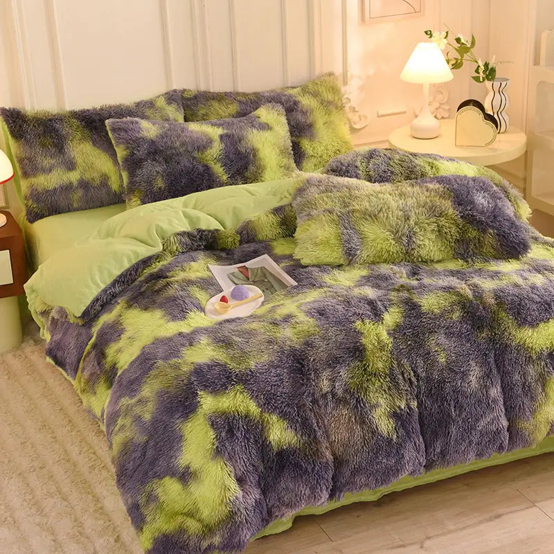Ultra-Soft Sherpa Fleece Comforter Set – Plush Cloud-Like Warmth for Winter Nights | Thomler