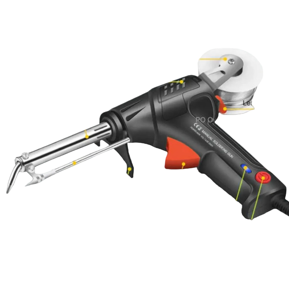 Dual-Function Soldering Iron with Ceramic Core – 20-Second Heat-Up, Ergonomic Grip for Welding & Cutting | Thomler