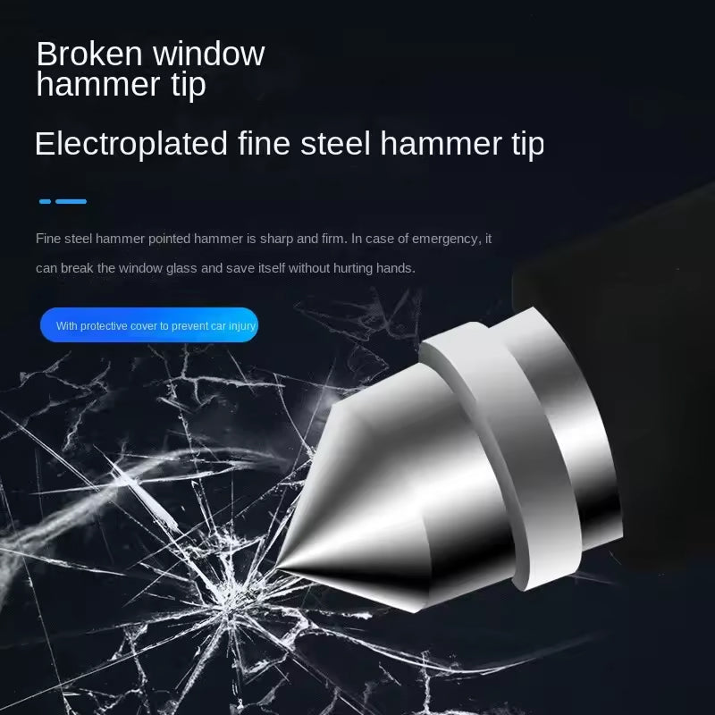 Retractable Anti-Theft Bar with Copper Core Lock & Emergency Glass Breaker for Cars, SUVs & Trucks | Thomler