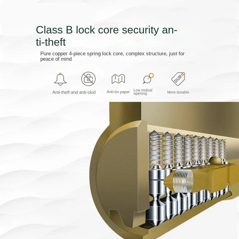 Retractable Anti-Theft Bar with Copper Core Lock & Emergency Glass Breaker for Cars, SUVs & Trucks | Thomler