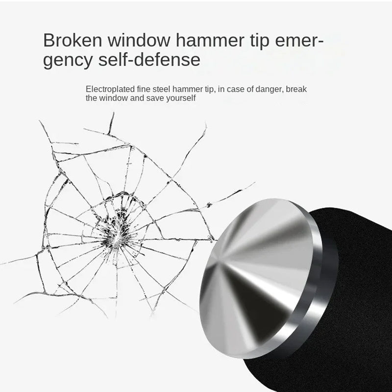 Retractable Anti-Theft Bar with Copper Core Lock & Emergency Glass Breaker for Cars, SUVs & Trucks | Thomler