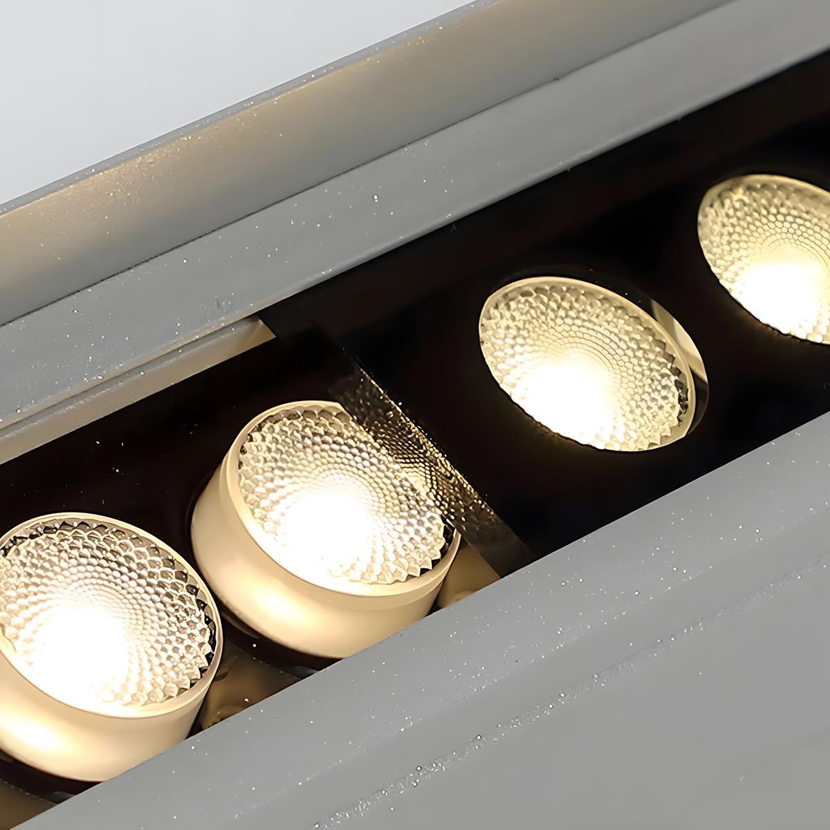 LED Wall Washer Aluminium 100.0 cm RGB Outdoor Facade Garden Lighting Dimmable Waterproof Architectural Strip Light | Thomler