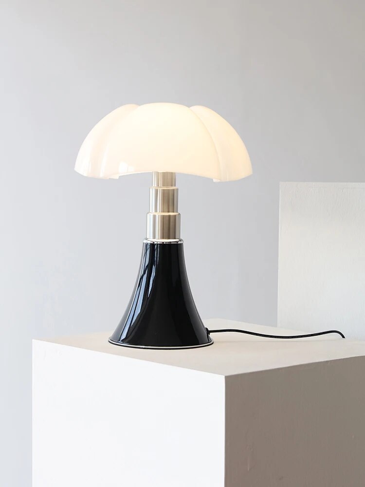 Table Lamp Acrylic LED 49.0 cm Black Bedroom Living Room Dimmable Touch Control Scandinavian Accent Lighting | Thomler