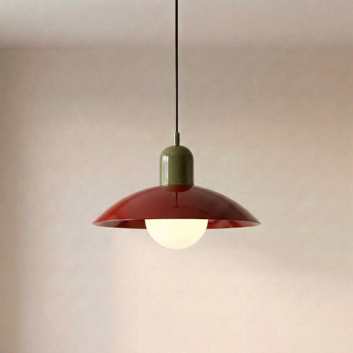 Round Iron Pendant Light with Adjustable 59 in Cable for Kitchen Island, Dining Table & Living Room | Scandinavian Modern Design in 20 | Thomler
