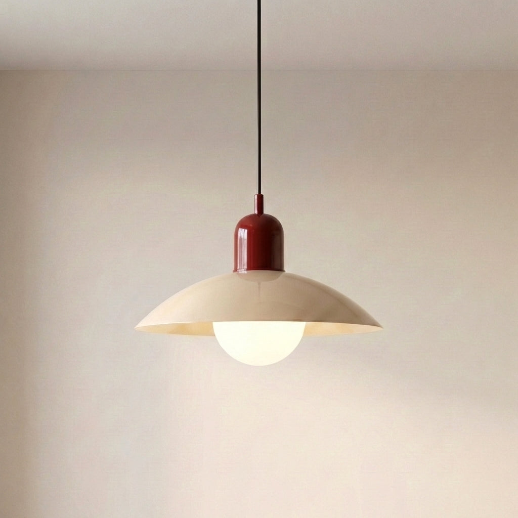 Round Iron Pendant Light with Adjustable 59 in Cable for Kitchen Island, Dining Table & Living Room | Scandinavian Modern Design in 20 | Thomler