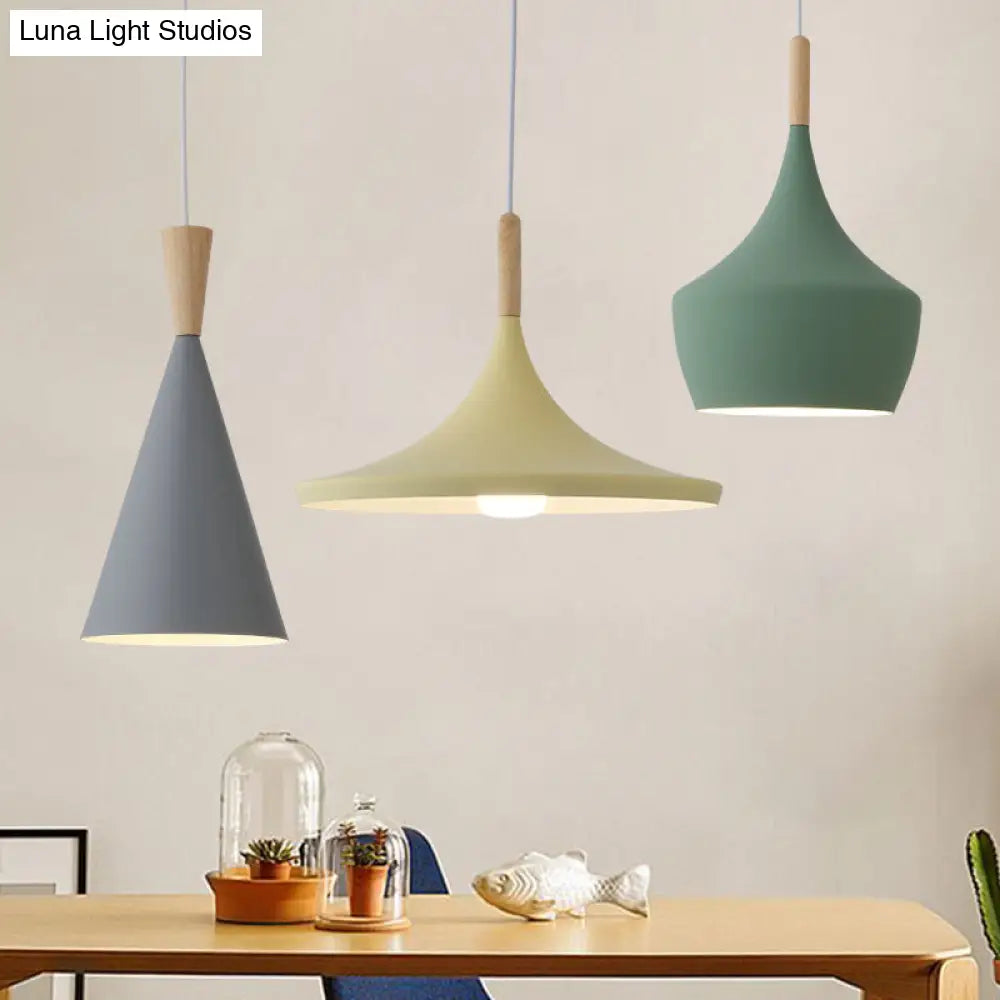 Adjustable Drop Ceiling Fixture – Powder-Coated Metal Shade with E26 Socket for Kitchen Island, Bedroom, Kids Room & Entryway | Thomler