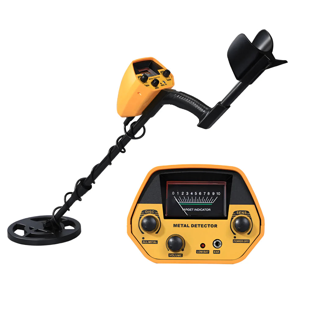 Handheld Treasure Finder with Waterproof Coil & Adjustable Shaft for Gold Silver Coins Jewelry Beach Hunting | Thomler