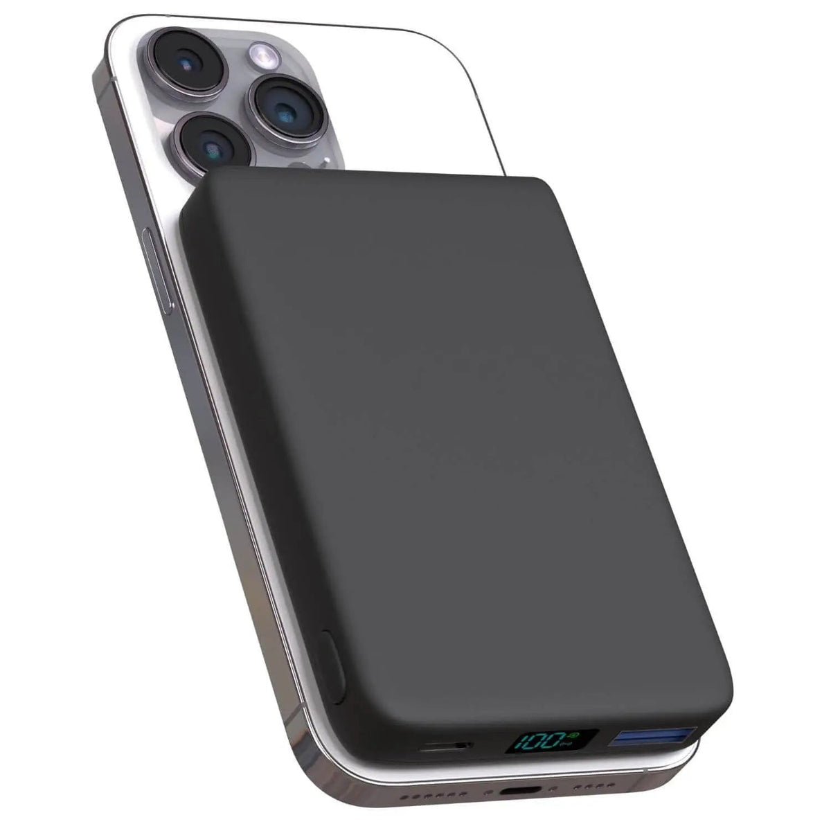 Magnetic Battery Pack for iPhone – Snap-On Wireless Charging Solution | Thomler