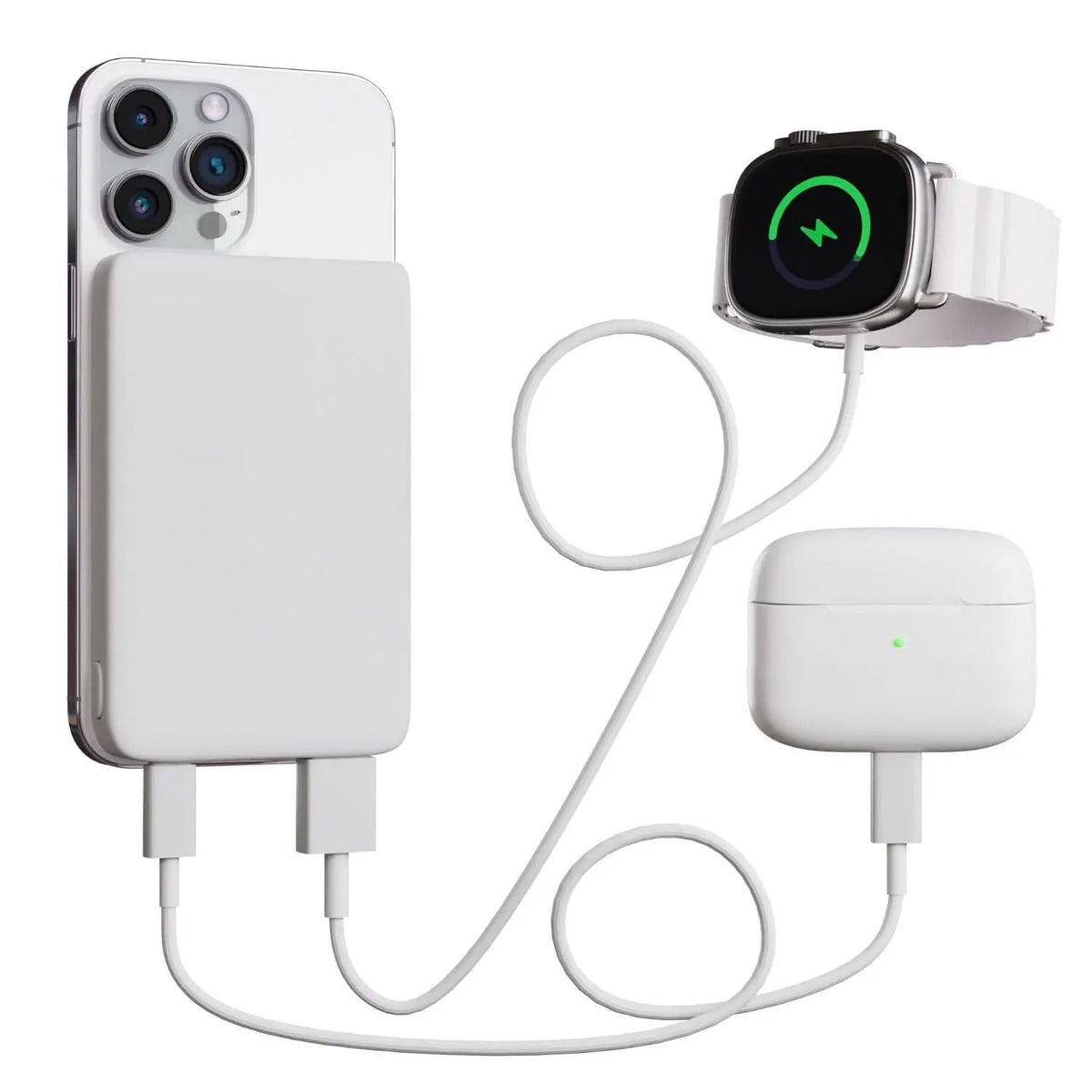 Magnetic Battery Pack for iPhone – Snap-On Wireless Charging Solution | Thomler