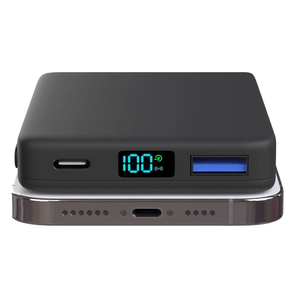 Magnetic Battery Pack for iPhone – Snap-On Wireless Charging Solution | Thomler