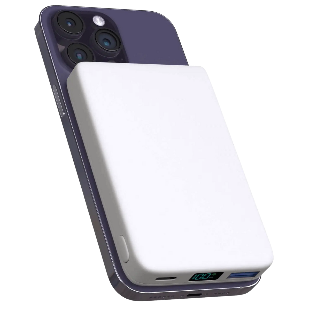 Magnetic Battery Pack for iPhone – Snap-On Wireless Charging Solution | Thomler