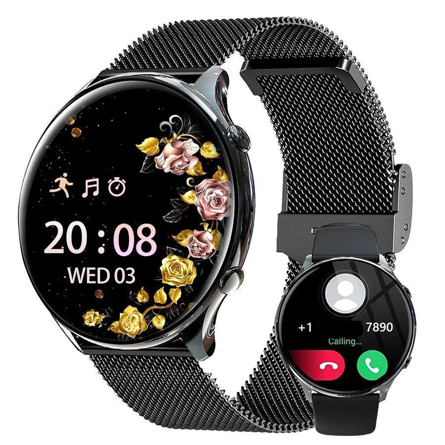 Smartwatch Dames Met Bellen Hartslagmeter Fitness Tracker | Navando