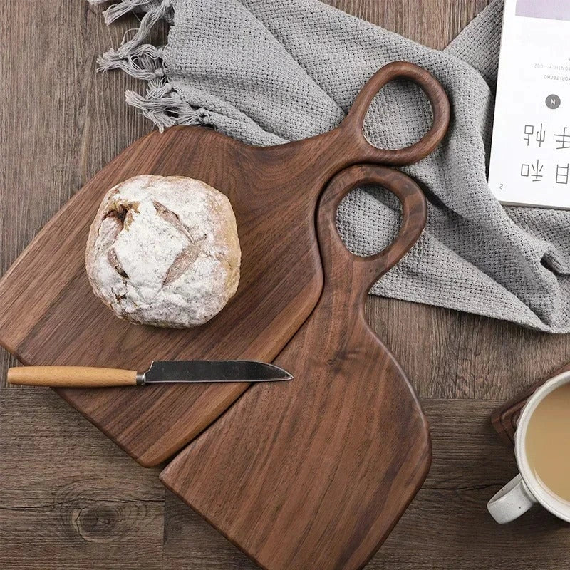 Premium Black Walnut Cutting Board - Reversible Kitchen & Serving Surface for Home Chefs | Thomler
