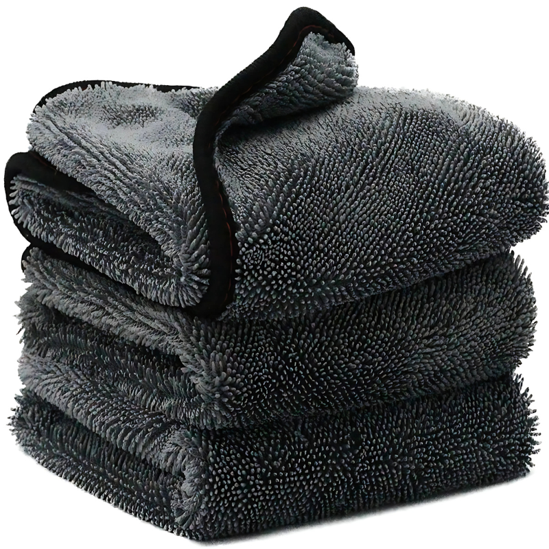 Quick-Dry Microfiber Towel Set, Highly Absorbent & Lint-Free for Car, Home, Gym & Travel, Odor-Resistant Fabric, Lightweight & Ultra-Soft | Thomler