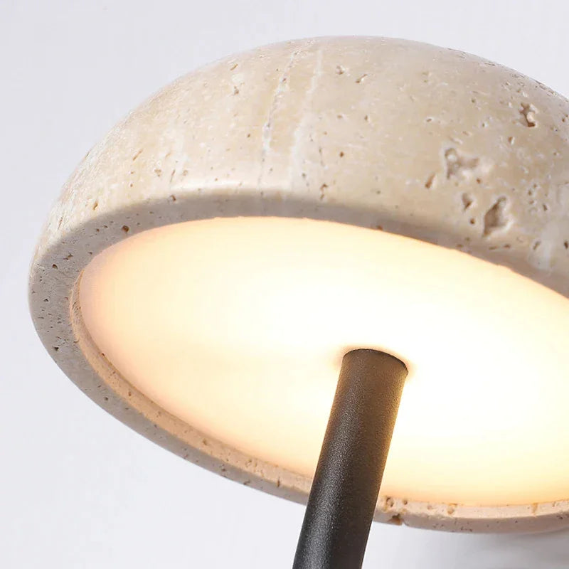 Wall Lamp Marble 8.7 in Warm White Bedroom Living Room Modern Wabi Sabi Sconce Accent Lighting Fixture | Thomler