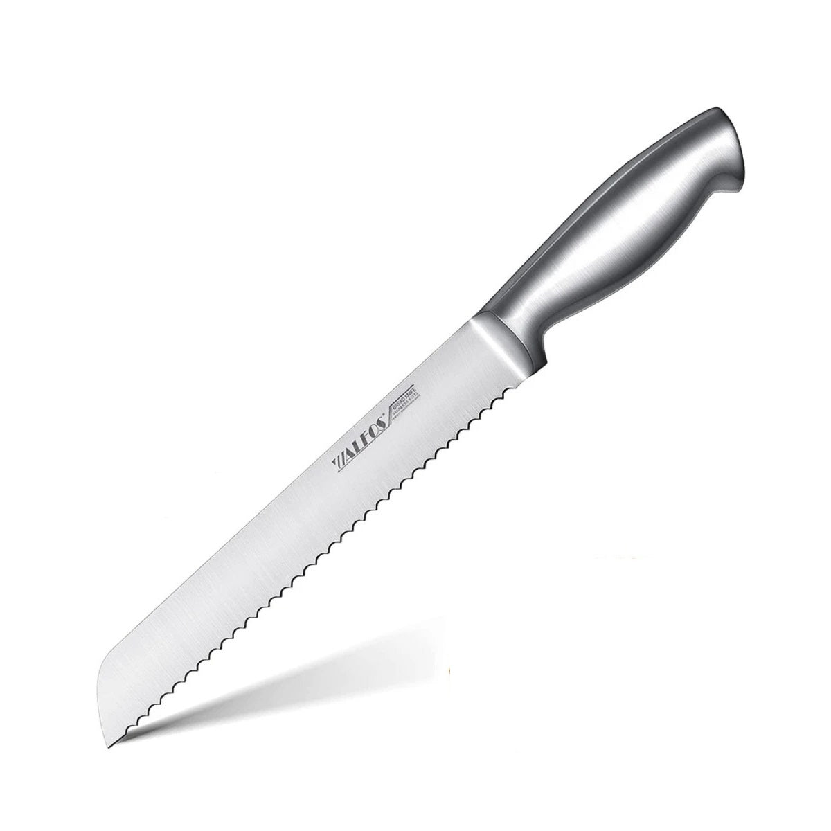 Professional 8-Inch Serrated Slicer for Crusty Loaves & Delicate Pastries – Sharp Stainless Steel Kitchen Blade | Thomler