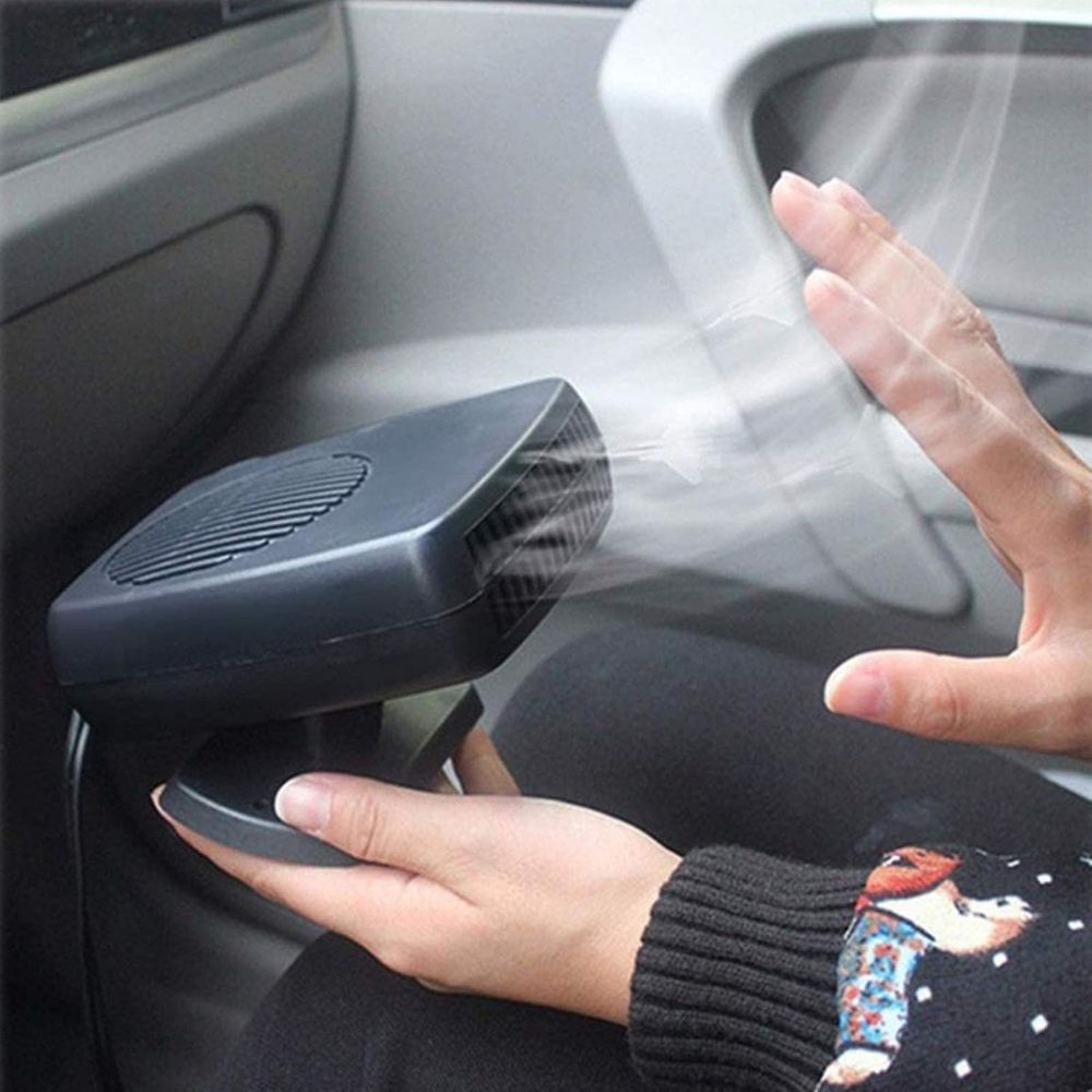 Portable 12V Vehicle Cabin Heater with Ceramic Element – Dual Power Settings for Rapid Windshield Defrosting & Interior Warmth | Thomler