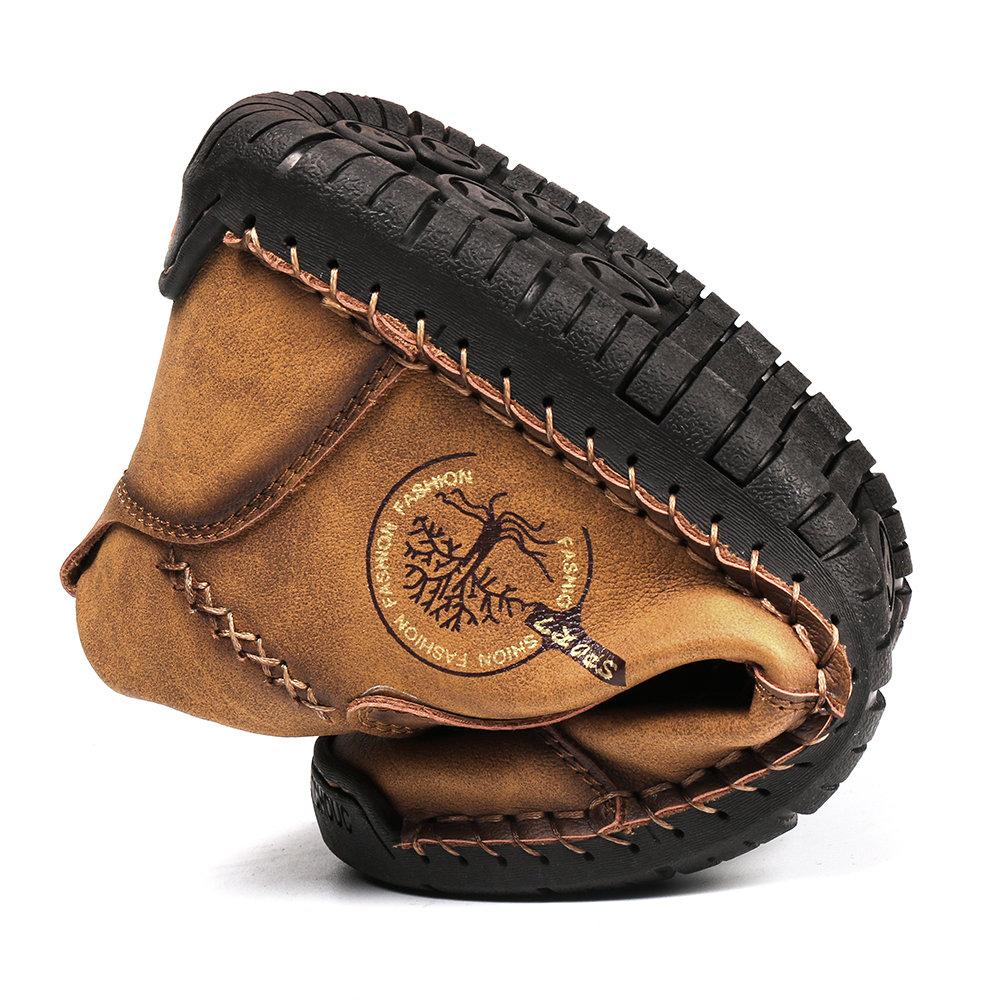 Supportive Leather Boots for Men with Cushioned Arch Support & Slip-Resistant Outsole for Everyday Comfort & Travel | Thomler