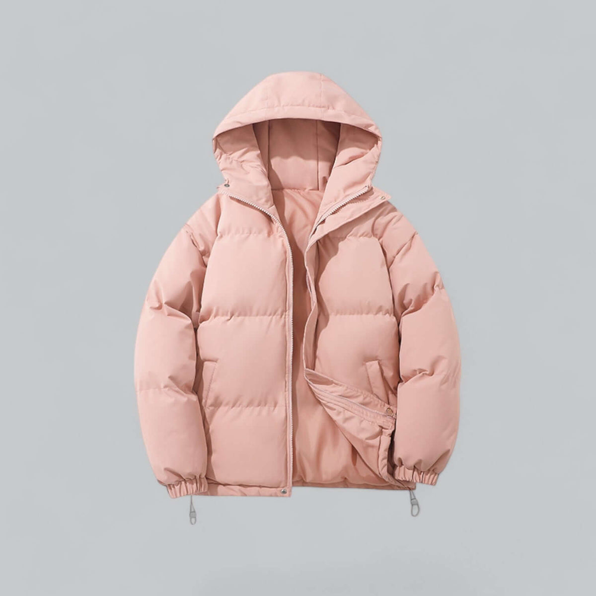 Insulated Button-Front Parka with Removable Hood for Men – Cold Weather Outerwear for Winter Commutes & Outdoor Activities | Thomler