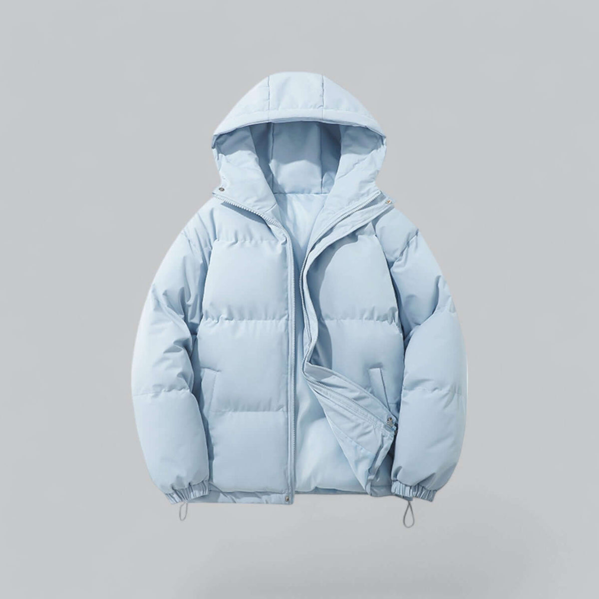 Insulated Button-Front Parka with Removable Hood for Men – Cold Weather Outerwear for Winter Commutes & Outdoor Activities | Thomler