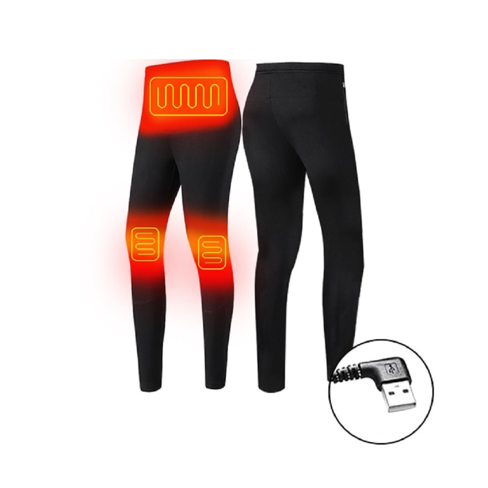 USB-Powered Heated Base Layer Set for Men & Women – Thermal Long Johns with Warming Zones | Thomler