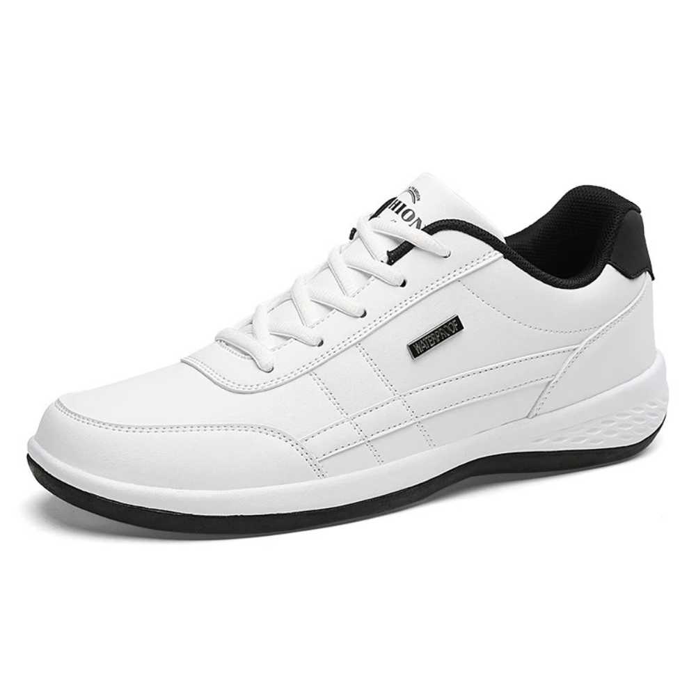Supportive Lace-Up Sneakers for Men with Arch Support & Breathable Design | Comfort Walking Shoes for Everyday Wear | Thomler