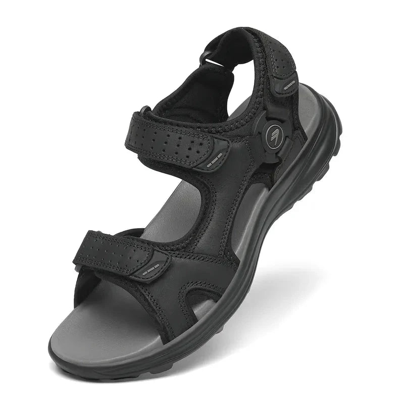 Men's Hiking Sandals with Anti-Slip Sole – Adjustable Straps, Open-Toe Design for Trail Walking & Summer Outdoor Adventures | Thomler