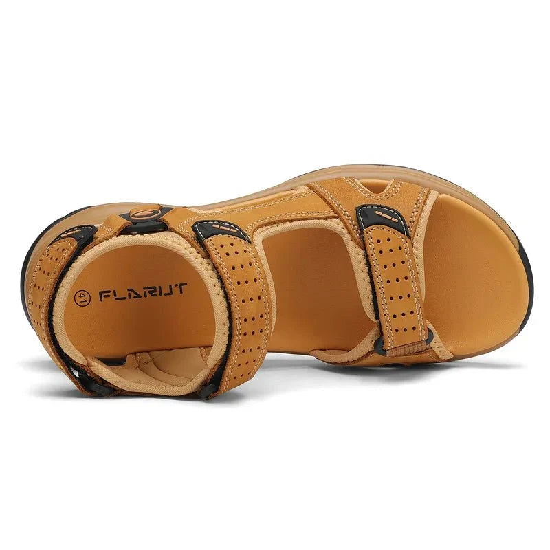 Men's Hiking Sandals with Anti-Slip Sole – Adjustable Straps, Open-Toe Design for Trail Walking & Summer Outdoor Adventures | Thomler