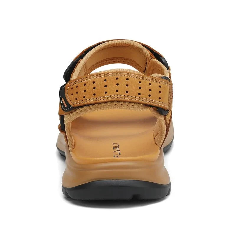 Men's Hiking Sandals with Anti-Slip Sole – Adjustable Straps, Open-Toe Design for Trail Walking & Summer Outdoor Adventures | Thomler