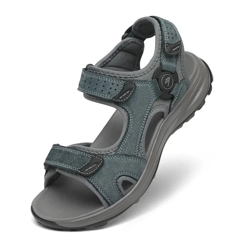 Men's Hiking Sandals with Anti-Slip Sole – Adjustable Straps, Open-Toe Design for Trail Walking & Summer Outdoor Adventures | Thomler