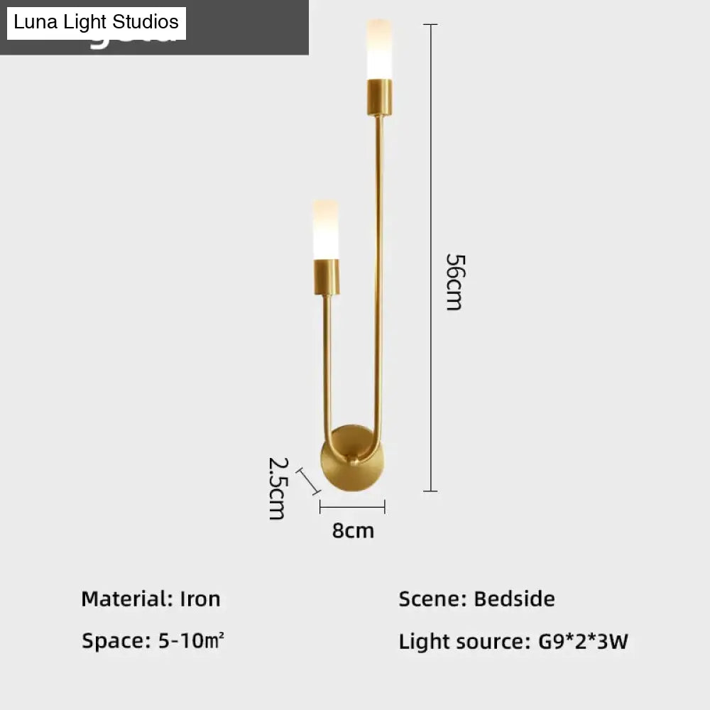 Dual-Direction LED Wall Sconce with Up & Down Light for Bedroom, Hallway, and Living Room | Thomler