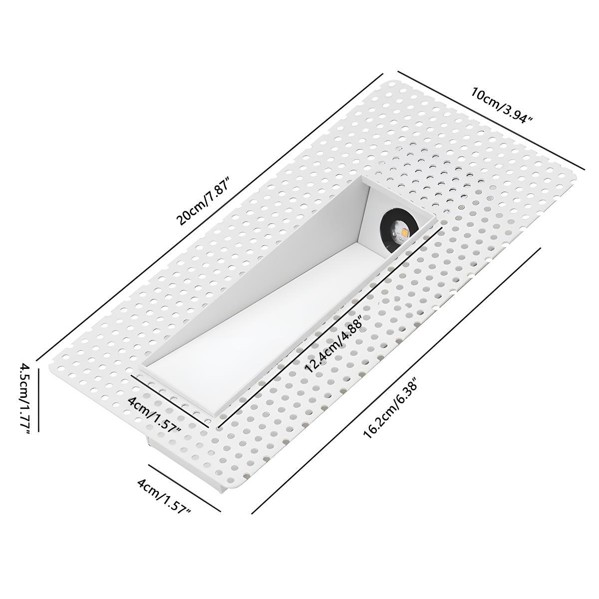 Motion-Activated LED Wall Sconce – Aluminum Rectangular & Square Designs for Hallways, Bedrooms & Staircases | Thomler