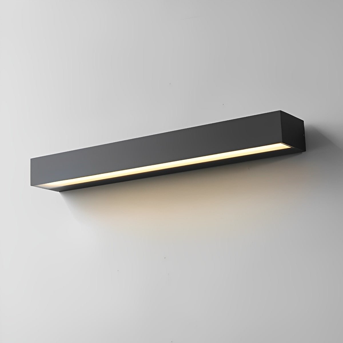 Outdoor Wall Lamp Die-Cast Aluminum 12–48W Black 7.9–31.5 in Modern Entryway Balcony Lighting | Thomler
