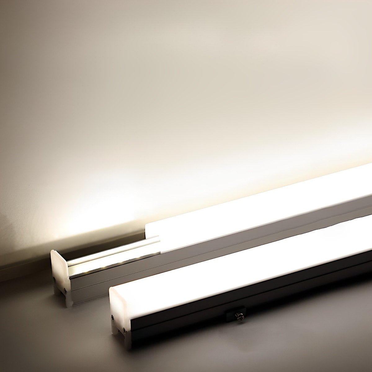 LED Linear Outdoor Light Aluminium 12W Per Metre IP65 White Facade Architectural Recessed Exterior Lighting | Thomler