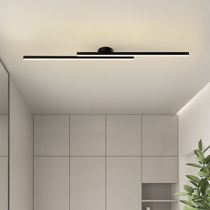 Semi-Flush LED Ceiling Light – Modern Aluminum Design, Dimmable & Color-Changing Options for Bedroom, Living Room & Kitchen | Thomler