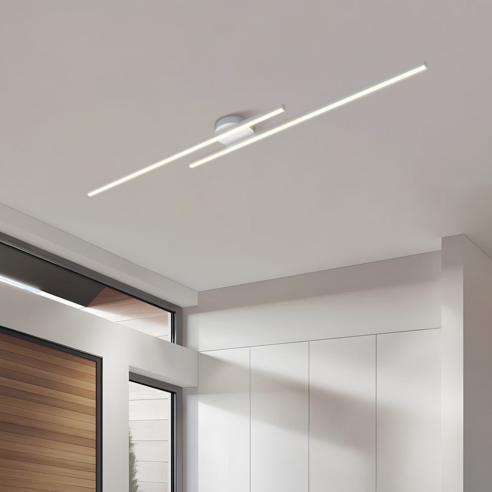 Semi-Flush LED Ceiling Light – Modern Aluminum Design, Dimmable & Color-Changing Options for Bedroom, Living Room & Kitchen | Thomler