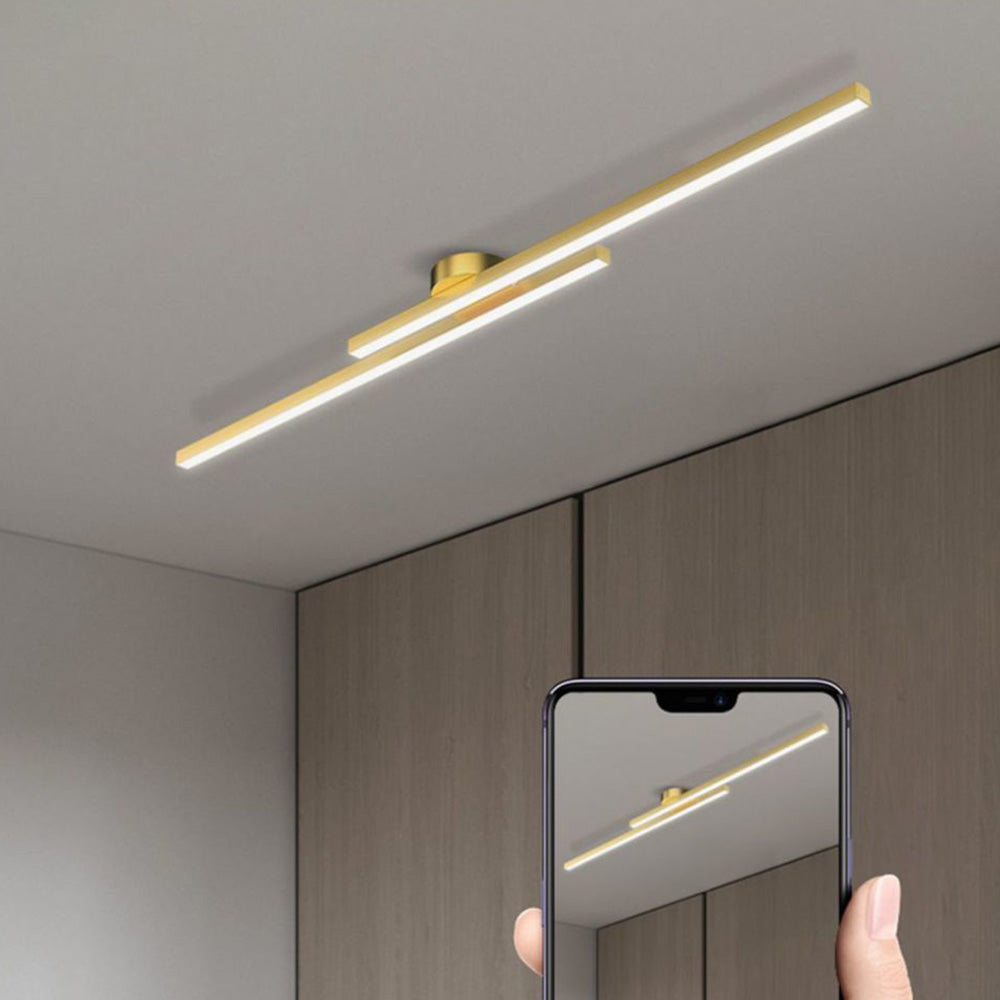 Semi-Flush LED Ceiling Light – Modern Aluminum Design, Dimmable & Color-Changing Options for Bedroom, Living Room & Kitchen | Thomler
