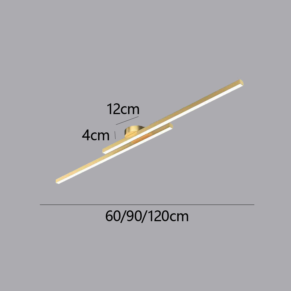 Semi-Flush LED Ceiling Light – Modern Aluminum Design, Dimmable & Color-Changing Options for Bedroom, Living Room & Kitchen | Thomler