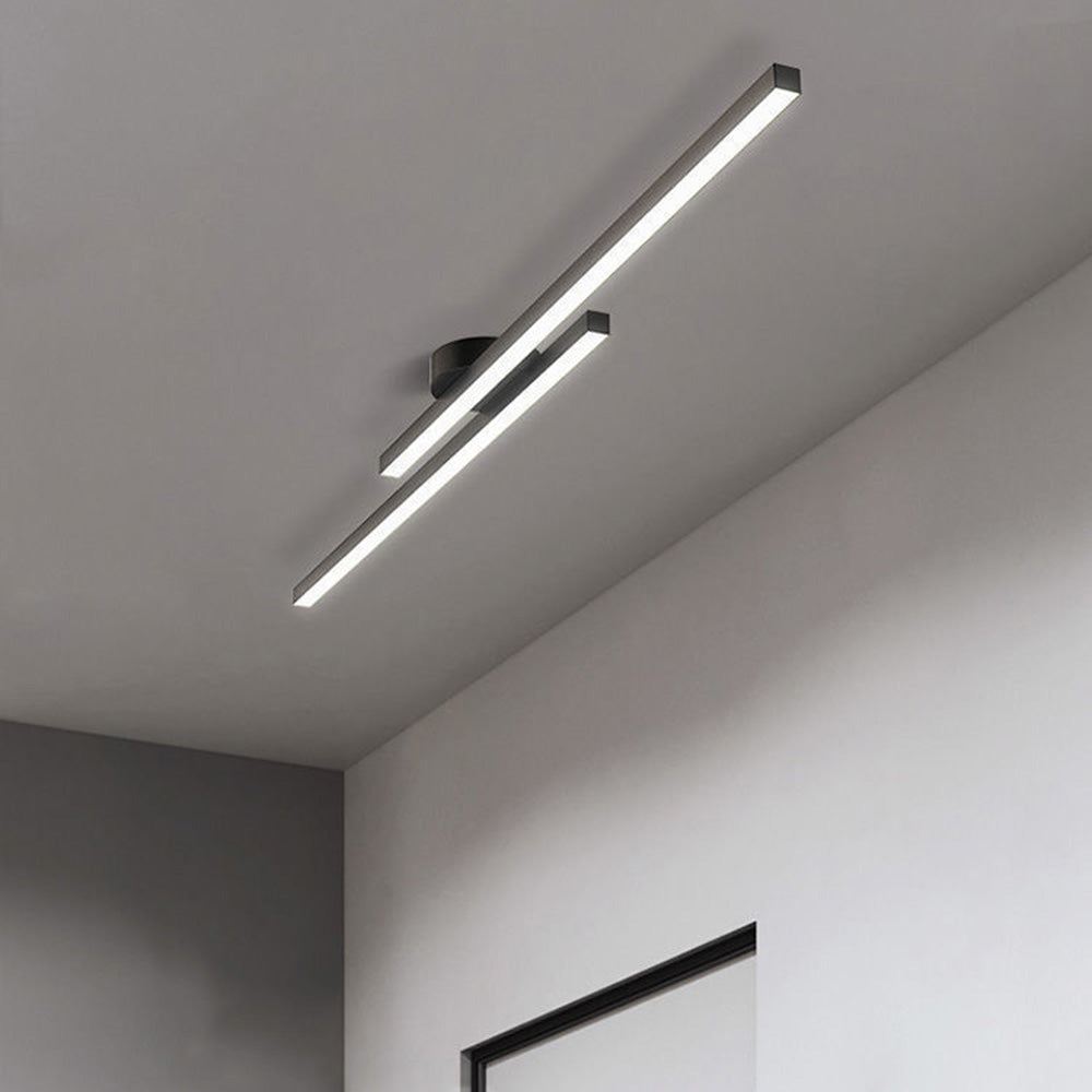 Semi-Flush LED Ceiling Light – Modern Aluminum Design, Dimmable & Color-Changing Options for Bedroom, Living Room & Kitchen | Thomler