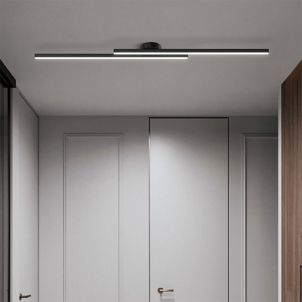 Semi-Flush LED Ceiling Light – Modern Aluminum Design, Dimmable & Color-Changing Options for Bedroom, Living Room & Kitchen | Thomler
