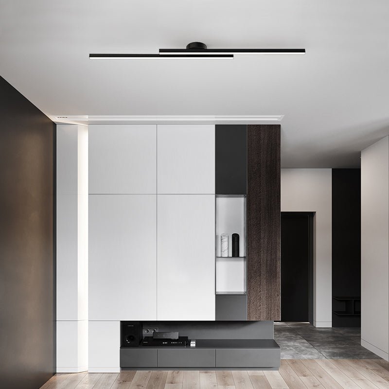 Semi-Flush LED Ceiling Light – Modern Aluminum Design, Dimmable & Color-Changing Options for Bedroom, Living Room & Kitchen | Thomler