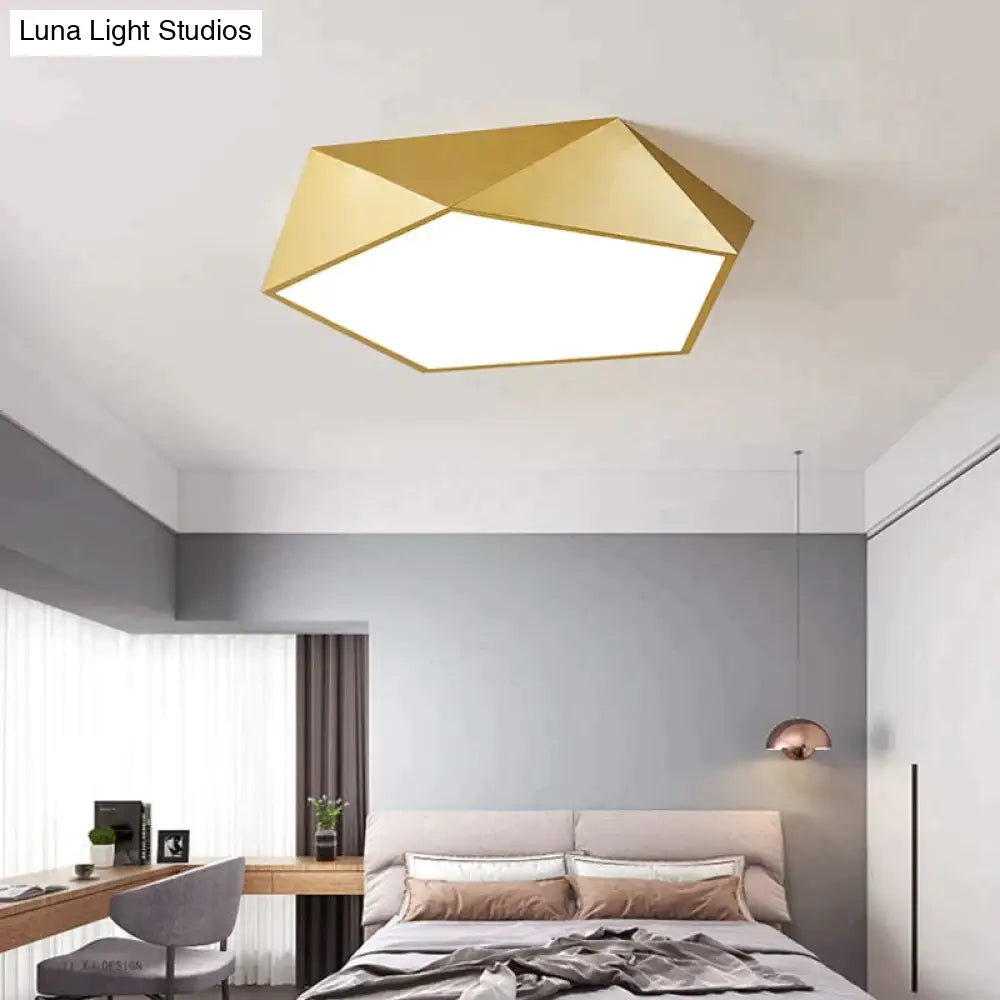 Dimmable LED Ceiling Light Fixture with Remote Control – Modern Flush Mount Design for Bedroom, Living Room & Kitchen | Thomler