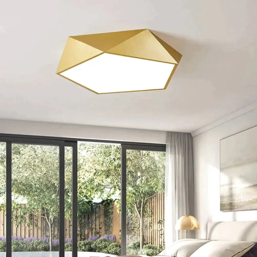Dimmable LED Ceiling Light Fixture with Remote Control – Modern Flush Mount Design for Bedroom, Living Room & Kitchen | Thomler