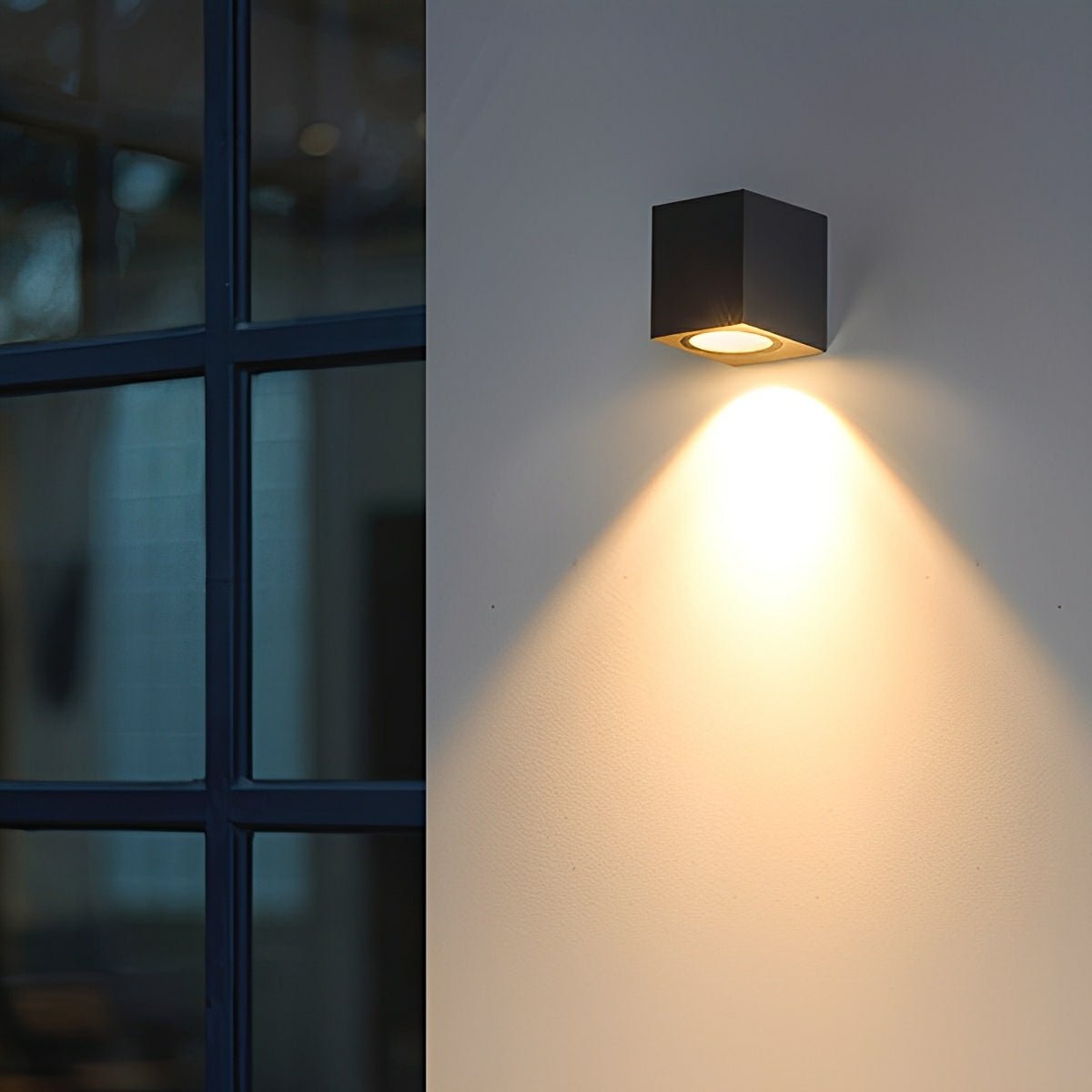 Wall Washer Outdoor LED Light 6W 3 in Warm White Modern Exterior Garden Courtyard Villa Illumination | Thomler