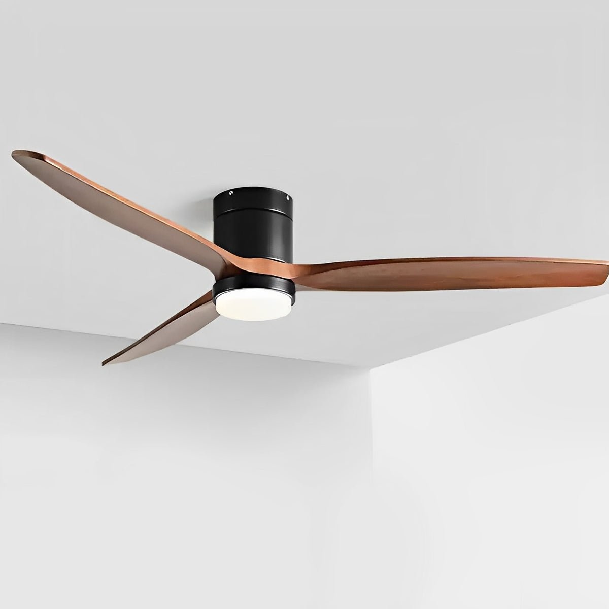 Reversible DC Motor Ceiling Fan with LED Light – 6-Speed Variable Airflow Control & 3 Color Temps for Living Room Dining Room Bedroom | Thomler